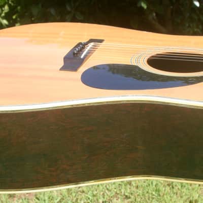 1972 Yairi YW-600 Dreadnought Guitar Jacaranda early time master piece Natural-Bargain Sale image 14
