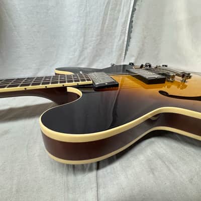 Heritage H-535 h535 Semi-Hollowbody Guitar with Case 2021 - Original Sunburst image 20