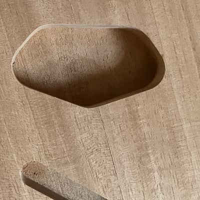 Telecaster Body Unfinished Mahogany Vintage '63 Style Telecaster Body 5lb image 3
