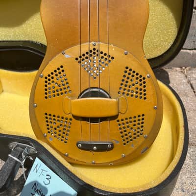 Vintage National Ukulele Palm Trees 1920's 1930's National image 2