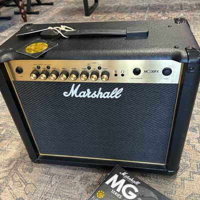 Marshall MG MG30DFX 2-Channel 30-Watt 1x10" Solid State Guitar Combo w/ foot pedal image 1