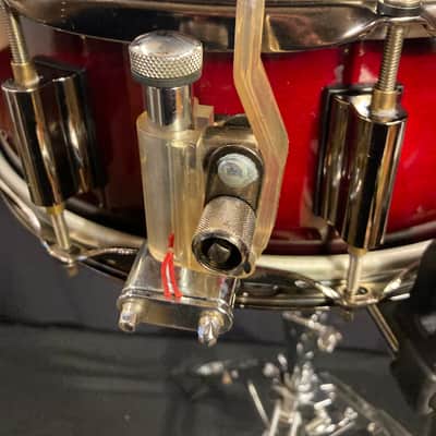 DrumCraft - 5x14" Series 6 Maple Snare Drum 2010–2013 - Transparent Red Lacquer image 6
