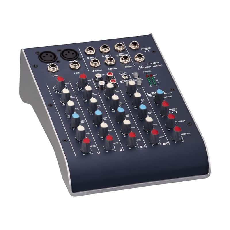 Studiomaster C2S-2 6 Channel Compact Mixer with USB image 1