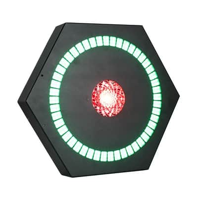 2 Eliminator Lighting Fantasy FX RGBW Effect Lights w/Center Beam+DMX Controller image 16