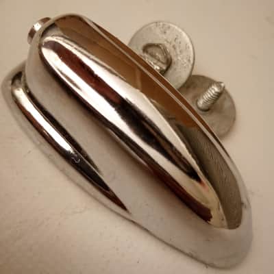 Slingerland 1+ Bass Drum Lugs Chrome Radio/Sound King Vintage 60s Slot-Hex EXC image 1