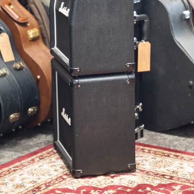 2004 Marshall MG15 MSii Mini Stack Head and 2x Cabs - Black image 3