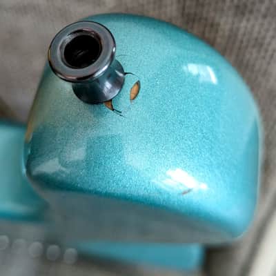 Fender Roscoe Beck Artist Series Signature Bass V 2004 - Teal Green Metallic image 11