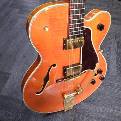Gibson Chet Atkins Country Gentleman 1989 - Sunrise Orange image 2