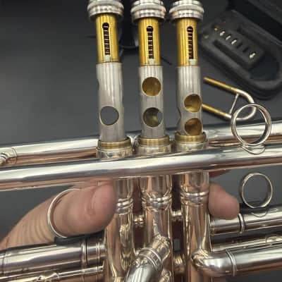 Conn Vintage One 1B-46 Trumpet - Fred Powell - Silver Plate image 6
