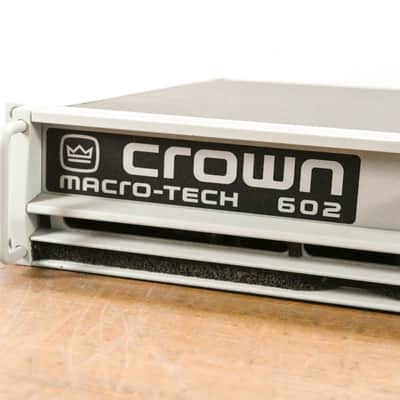 Crown Macro-Tech 602 2-Channel Power Amplifier CG0127S image 4