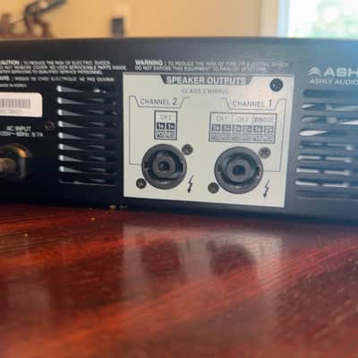 Ashly KLR-2000 2-Channel Power Amplifier 2010 - 2020 - Black / Silver image 7