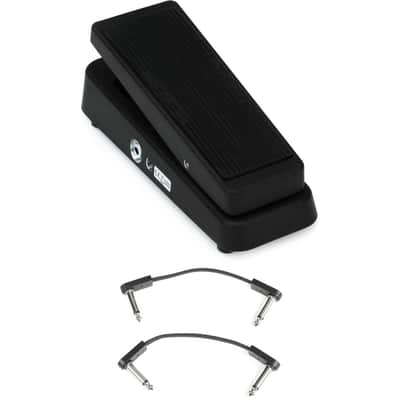 Dunlop GCB95 Cry Baby Standard Wah Pedal with 3 Patch Cables image 1