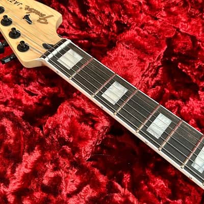 Fender Jim Root Jazzmaster V4 Electric Guitar w/ Case - White image 16
