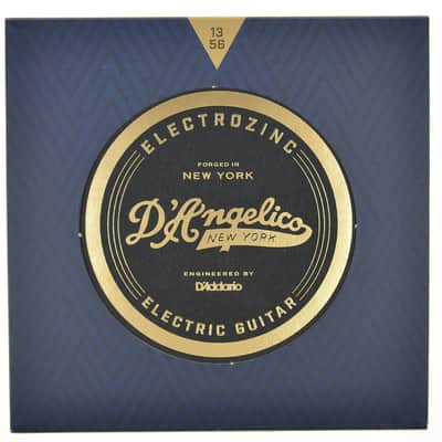 D'Angelico DAJ1356 Electrozinc Jazz Guitar Strings - Medium (13-56)