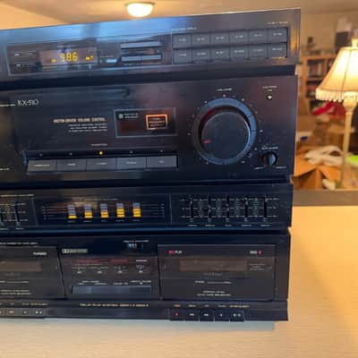 Pioneer Graphic Equalizer Stereo Double Deck Receiver Model RX-510 Tested Works! image 6
