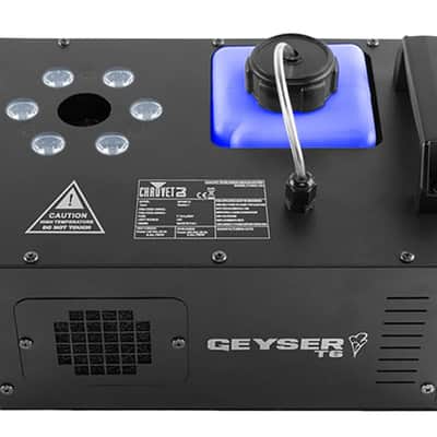 Chauvet Geyser T6 Fog Machine Pyrotechnic Light Effect w/ DMX Cables image 2