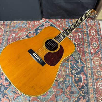 Morris D41 Style Dreadnought Model W-40 Jacaranda Solid Spruce - 1974 image 5