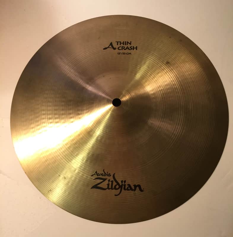 Zildjian 13" A Series Thin Crash Cymbal 1982 - 2005 image 1