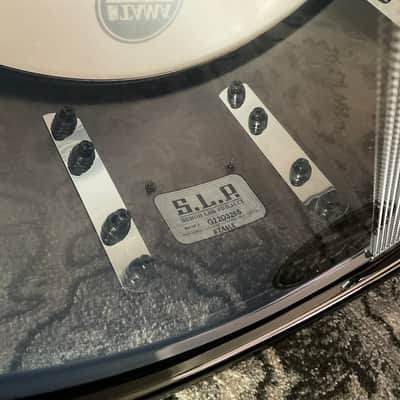 Tama S.L.P. Black Brass 14x6.5"  Snare Drum LBR1465 image 7