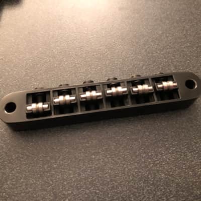 Epiphone Casino / Archtop Bridge + Tailpiece Replacement Black Finish image 4