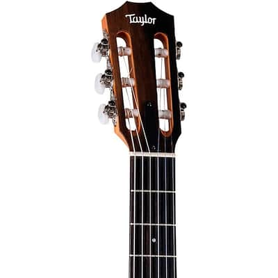 Taylor 214ce-N Nylon Acoustic Electric Guitar - Natural image 3