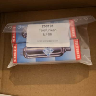 Telefunken EF86/6267 Vacuum Tubes (matched pair) 1960s - Original Telefunken Boxes image 3