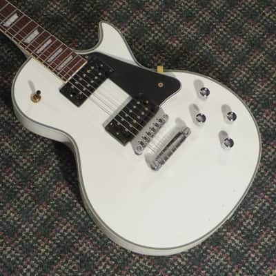 Dillion Les Paul Custom-Style White! w/hardshell case image 1
