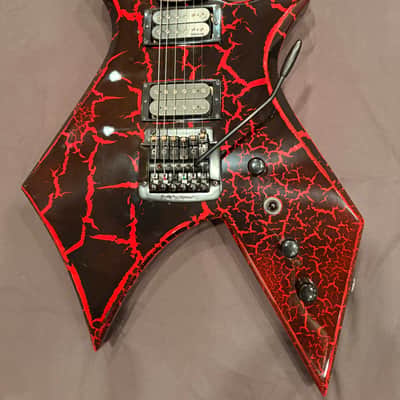 B.C. Rich USA Custom Shop Stranger Things “Eddie's” NJ Warlock 2022 Relic Crackle image 3