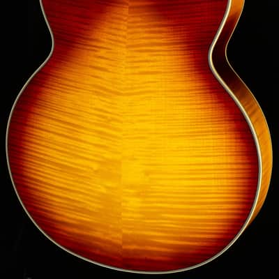 D'Angelico Excel EXL-1 Dark Iced Tea Burst Demo (587) image 2