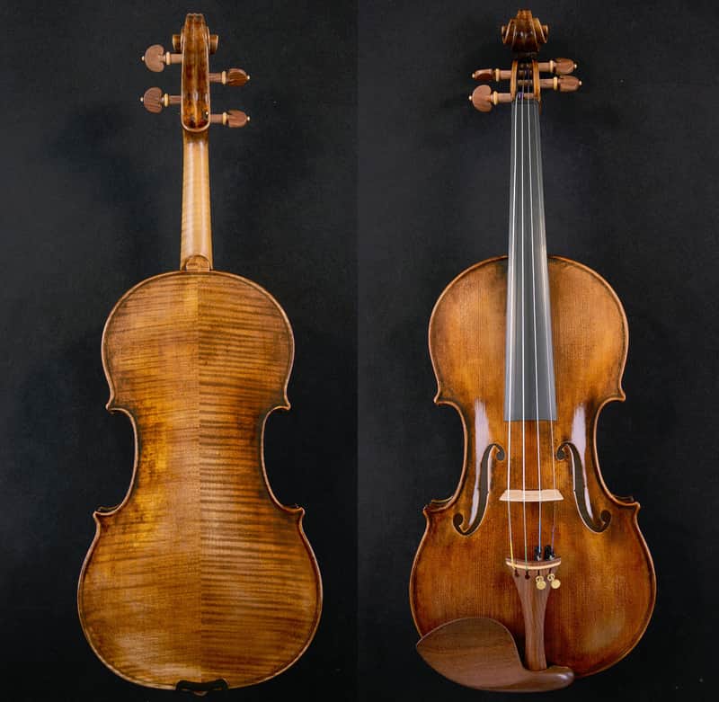 Master Violin Guarneri del Gesu 1743 Cannone Violin Outstanding Sound No.W80 image 1