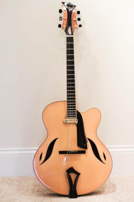 Grimes 35th Anniversary Archtop with 60's DeArmond 1100 Bild 1