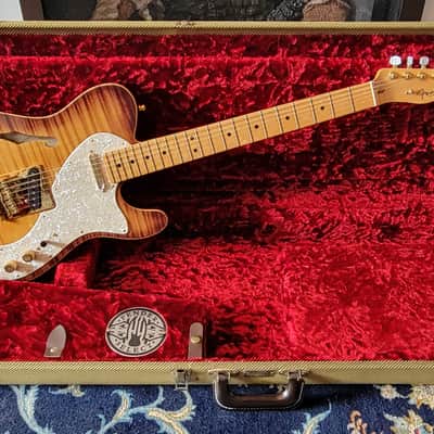 Fender American Select Telecaster Thinline 2013 - Violin Burst image 2