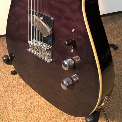 MD Michael Dolsey Telecaster -- Mint/N.O.S. Cond.; Benson Custom-Wound PUs; Transp. Black Quilt-Top image 5