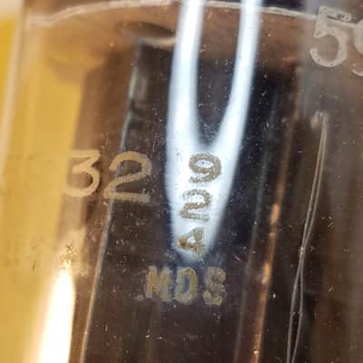 Sylvania 1% Tight Matched JAN-CHS-5932 tNOS AT1000 TESTED Vacuum Tube military black plate rugged 6L6 Beam Power Tetrode 1950-1958 image 18