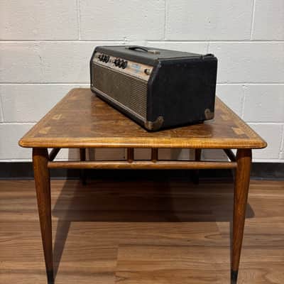 Fender Bassman "Drip Edge" 2-Channel 50-Watt Guitar Amp Head 1968 - 1969 - Silverface image 2