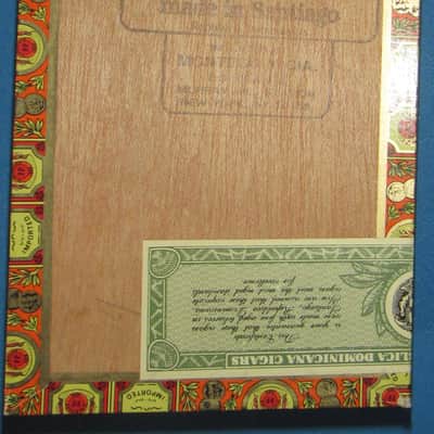 Macanudo Cigar box for build 2000's - Glossy brown image 3
