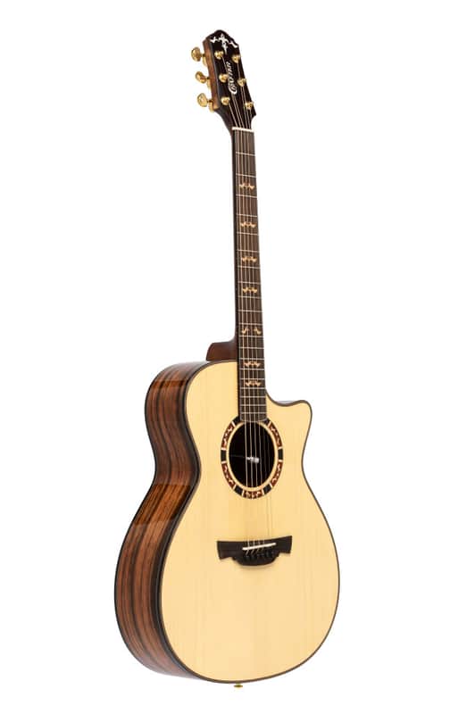 Crafter STG T22CE PRO Stage Series Orchestra Cutaway Solid Spruce Top Mahogany Neck 6-String Acoustic-Electric Guitar image 1