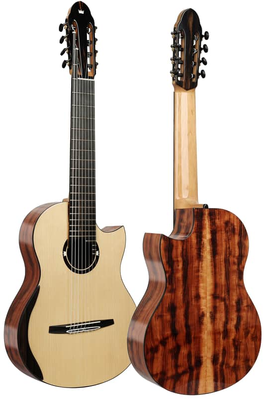 Turkowiak Opus Prime 8-String Double-Top Classical Guitar Extended Scale (2025 Model) image 1