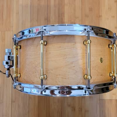 Snares - RBH Drums 6.5x14 "Prestige" Solid Birdseye Maple Snare Drum image 4