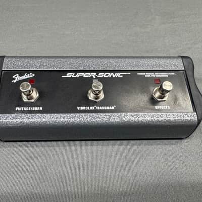 Vintage Fender 3-Button Footswitch Super-Sonic Amps Foot Switch Bassman Vibrolux image 1