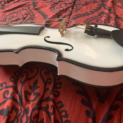 Glasser Carbon Composite Acoustic 5-string Viola - White image 2