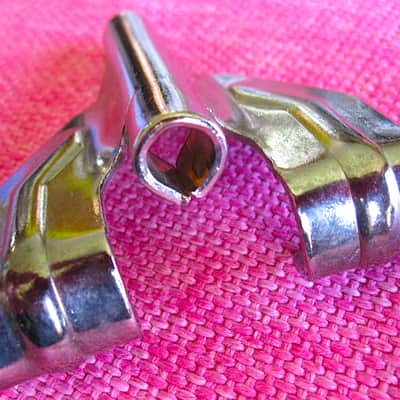 Tama Bass Drum Claw, Smoked Chrome - Vintage (USED) image 2