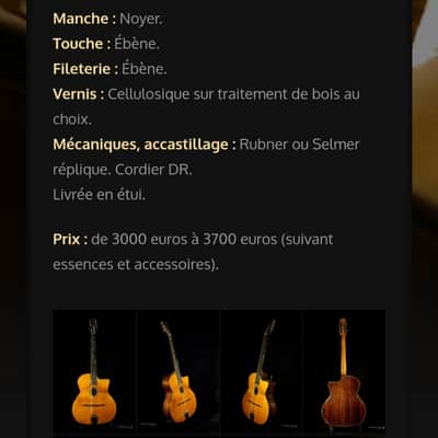 Gypsy Jazz Guitar image 11