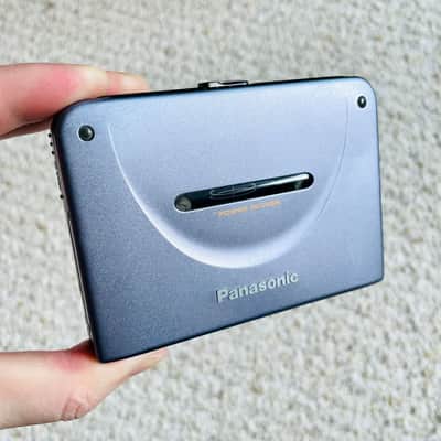 PANASONIC SX3 Walkman Cassette Player, Awesome Light Blue ! Working ! image 3