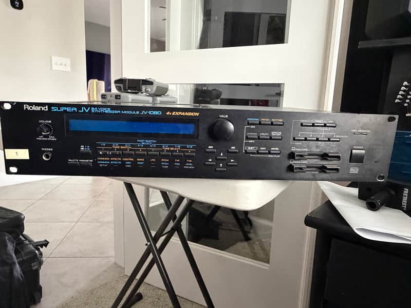 Roland JV-1080 64-Voice Synthesizer Module | Reverb