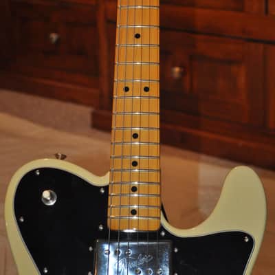 Fender Fender American Original '70s Telecaster Custom Maple Fingerboard Electric Guitar Vintage Blonde with Deluxe Molded Case image 7