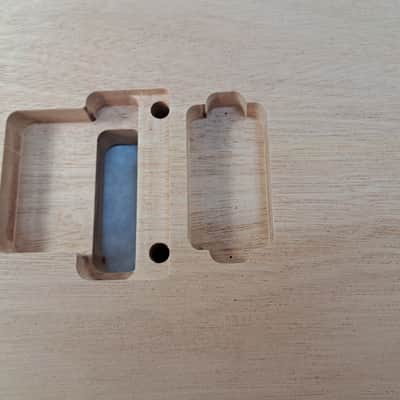 Unfinished Mahogany Hxx guitar body - for Fender Strat Stratocaster neck Floyd Rose J2311 image 2