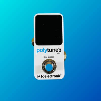 TC Electronic Polytune 2 Mini Poly-Chromatic Tuner Pedal | Reverb