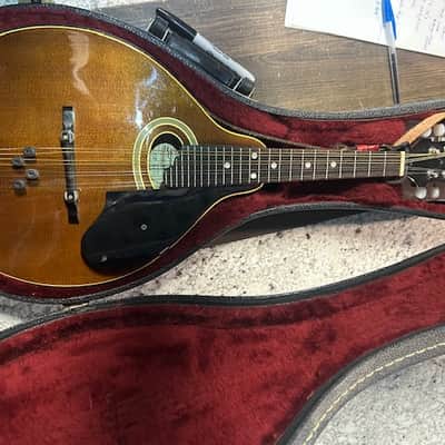 Washburn Jethro Burns M-3 SBR 1974 - Brown Sunburst image 1