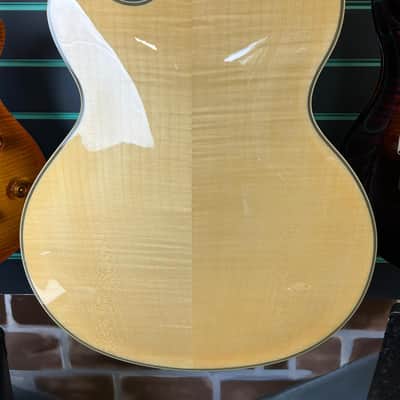 Epiphone Joe Pass Emperor Pro II Natural Gloss 2016 Hollow Body Electric Guitar image 11